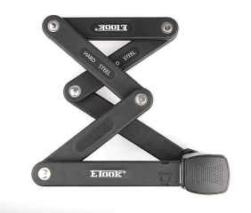 Antivol pliable avec clé 90 cm